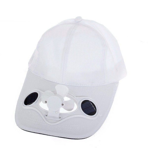 Summer Sport Outdoor Hat Cap with Solar Sun Power Cool Fan