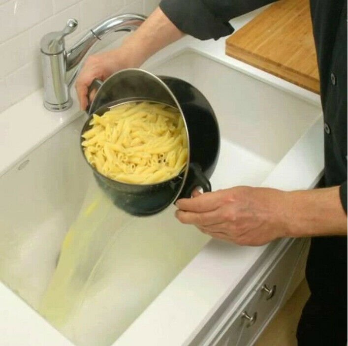 2 in 1 Non stick Cauldron with Strainer