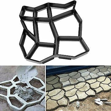 DIY Garden Path Maker Mould Stone Road Paving Cement Brick Mold