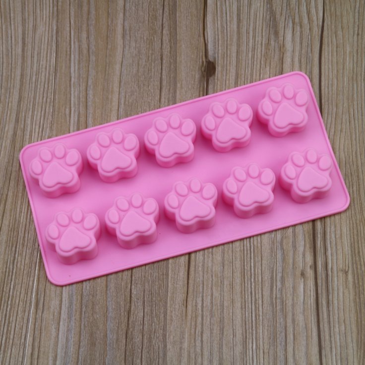 Silicone puppy claw cake Mold