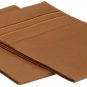 4 pcs Sheet set Deep Pocket light Brown, Full
