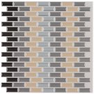 Instant Mosaic 12”x12” Peel&Stick Mosaic tiles ( 6 pack/ 6-sq.ft.)-#07102