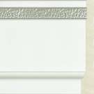 Upscale Designs 4.5 in.x 0.6 in.x 72 in" Polystyrene Base Moulding - 60 LF (10 pieces)-#60104