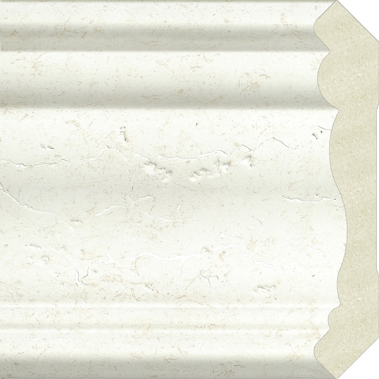 Upscale Designs 4.35 in.x 0.75 in.x 72 in" Polystyrene Crown Moulding - 60 LF (10 pieces)-#60201