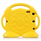 For iPad Air 2 / iPad 6 Yellow Anpanman EVA Bumper Portable Protective Case with Handle & Holder
