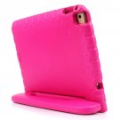 For iPad Air 2 / iPad 6 Magenta EVA Bumper Protective Case with Handle & Holder