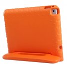 For iPad Air 2 / iPad 6 Orange EVA Bumper Protective Case with Handle & Holder