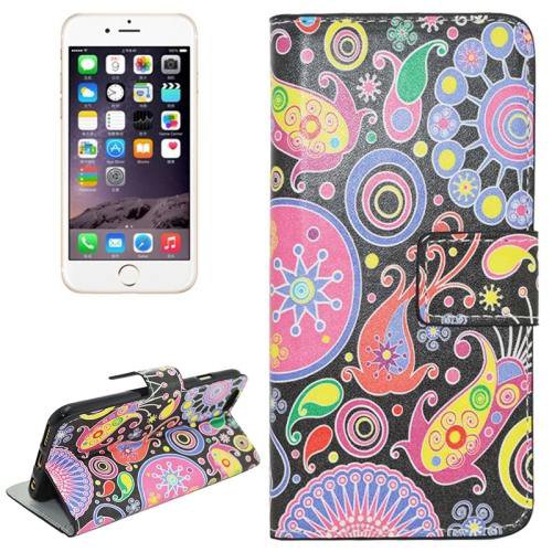 For iPhone 6 Plus Acaleph Leather Case with Holder, Card Slots & Wallet