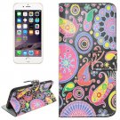 For iPhone 6 Plus Acaleph Leather Case with Holder, Card Slots & Wallet