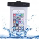 For iPhone 6 Plus Transparent Waterproof Carrying Case with Touch Responsive Front & Lanyard