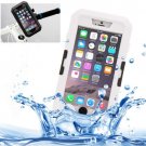 iPhone 6 Plus White IPX8 Waterproof Touch Sensitive Screen Case with Bike Holder & Lanyard
