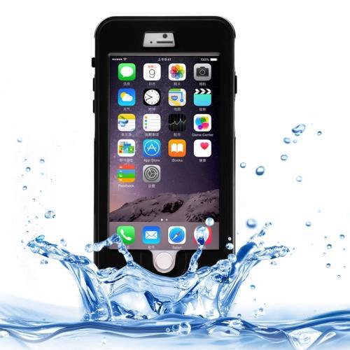 iPhone 6 Plus Black Link Dream Waterproof Protective Case with Lanyard