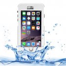 For iPhone 6 Plus White Link Dream Waterproof Protective Case with Lanyard