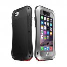 For iPhone 6 Plus Grey LOVE MEI Metal Small Waist Waterproof Dustproof Shockproof Powerful Case