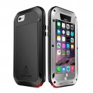 iPhone 6 Plus Grey LOVE MEI Metal Small Waist Waterproof Dustproof Shockproof Powerful Case