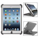 For iPad Mini 1/2/3 Grey Defender Series Protective Case with Stand