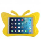 For iPad Mini 1/2/3 Yellow Butterfly EVA Protective Case with Holder