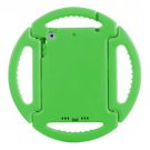 For iPad Mini 1/2/3 Green EVA Disk Style Bumper Portable Protective Case with Handle & Holder