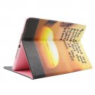 For iPad Air/iPad 5 Sunset Smart Cover Leather case with Holder, Card Slots & Wallet