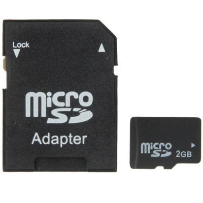 2GB High Speed Class 4 Micro SD(TF) Memory Card from Taiwan, Write: 6mb/s, Read: 15mb/s