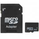 2GB High Speed Class 4 Micro SD(TF) Memory Card from Taiwan, Write: 6mb/s, Read: 15mb/s