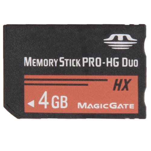 4GB Memory Stick Pro Duo HX Memory Card - 30MB PER Second High Speed, for Use with PlayStation