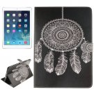 For iPad Air/iPad 5 Windbell Pattern Leather Case with Holder, Card Slots & Wallet