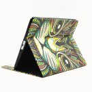 For iPad 4/3/2 Cat Pattern Leather Case with Holder & Card Slots & Wallet
