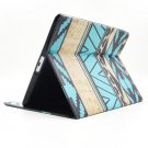 For iPad 4/3/2 National Style Pattern Leather Case with Holder & Card Slots & Wallet