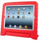 For iPad 4/3/2 Red EVA Material Drop Resistance Protective Case with Holder