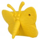 For iPad 4/3/2 Yellow EVA Butterfly Shape Portable Bumper Protective Case with Holder