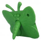 For iPad 4/3/2 Green EVA Butterfly Shape Portable Bumper Protective Case with Holder