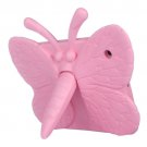For iPad 4/3/2 Pink EVA Butterfly Shape Portable Bumper Protective Case with Holder
