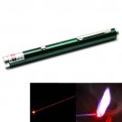 4mw 650nm Red Beam Laser Stage Pen, Built-in Battery - Green