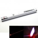 1mw 650nm Red Beam Laser Stage Pen, Built-in Battery - White