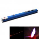 1mw 650nm Red Beam Laser Stage Pen, Built-in Battery - Blue