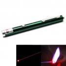 1mw 650nm Red Beam Laser Stage Pen, Built-in Battery - Green