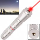 4mw 650nm Red Beam Laser Pointer Kit - silver