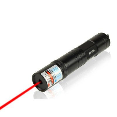 650nm Red Light Laser Pointer, Max Output: 4mw (Can Light the Matches)