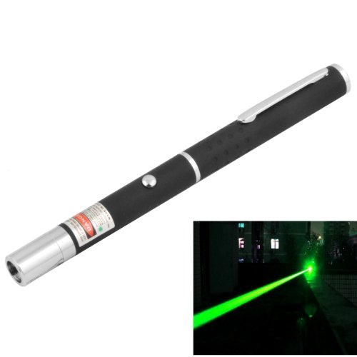 4mw 532nm Green Beam Adjustable Focus Laser Pointer Stage Pen