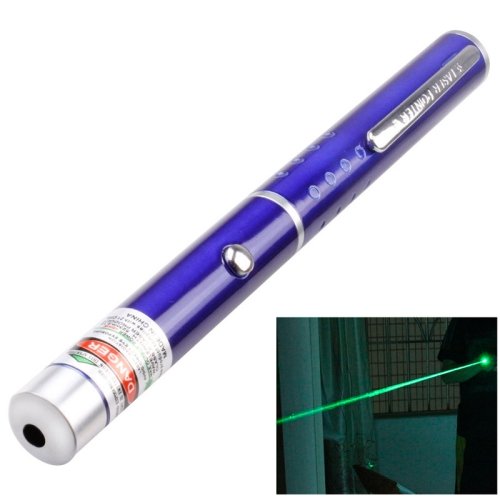 4mw 532nm Green Beam Laser Pointer Stage Pen - Purple