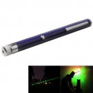 4mw 532nm Green Beam Laser Stage Pen, Built-in Battery - Purple