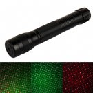 4mw 532nm + 650nm Green + Red 3 Mode Beam Gypsophila Laser Pointer Kit - Black