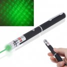 4mw 532nm Gypsophila Pattern Green Beam Laser Pointer - Black