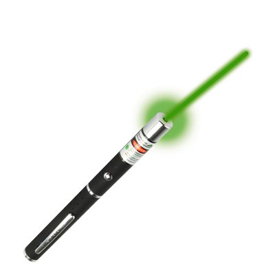 Green Light Laser Pointer Pen, Max Output: 4mw (Can Light The Matches)
