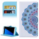 For Galaxy S7 Edge Flower bud Flip Leather Case with Holder, Card Slots & Wallet