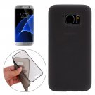 For Galaxy S7 Edge Grey PC Front Cover + TPU Back Cover Protective Case