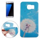 For Galaxy S7 Edge Ultrathin Dandelion Pattern Soft TPU Protective Cover Case