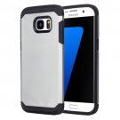 For Galaxy S7 Edge Grey TPU + PC Armor Combination Case