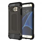 For Galaxy S7 Edge Black Tough Armor TPU + PC Combination Case